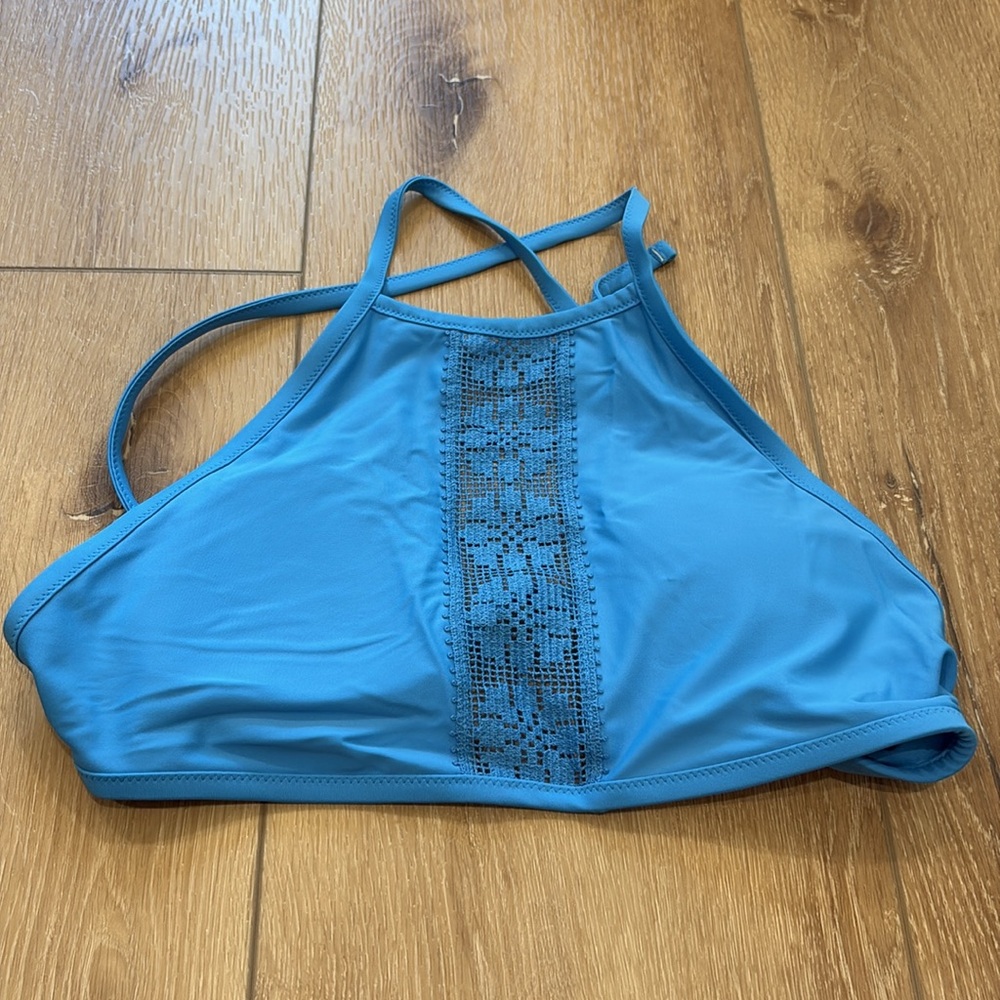 Aerie High Neck Bikini Top